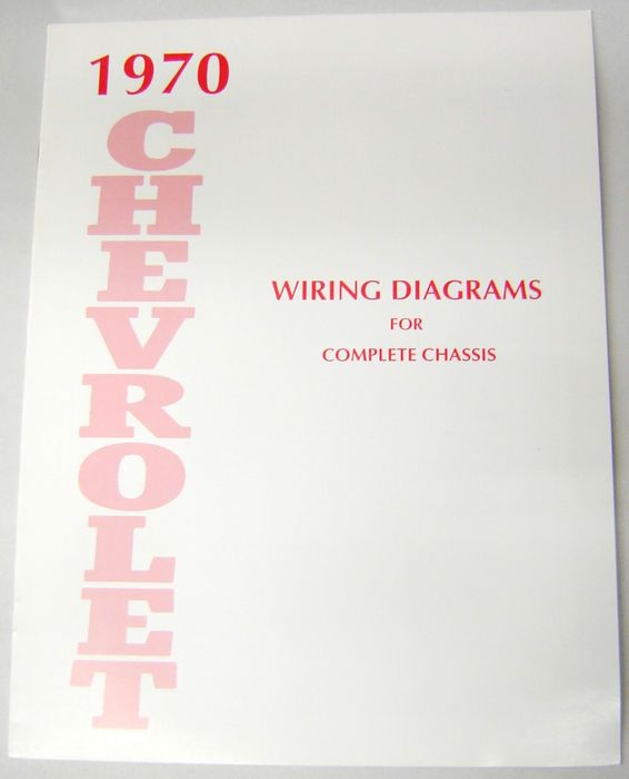 70 1970 Chevy Impala Electrical Wiring Diagram Manual | eBay
